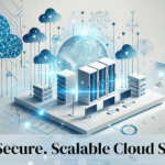 Business professional accessing a secure smart cloud dashboard